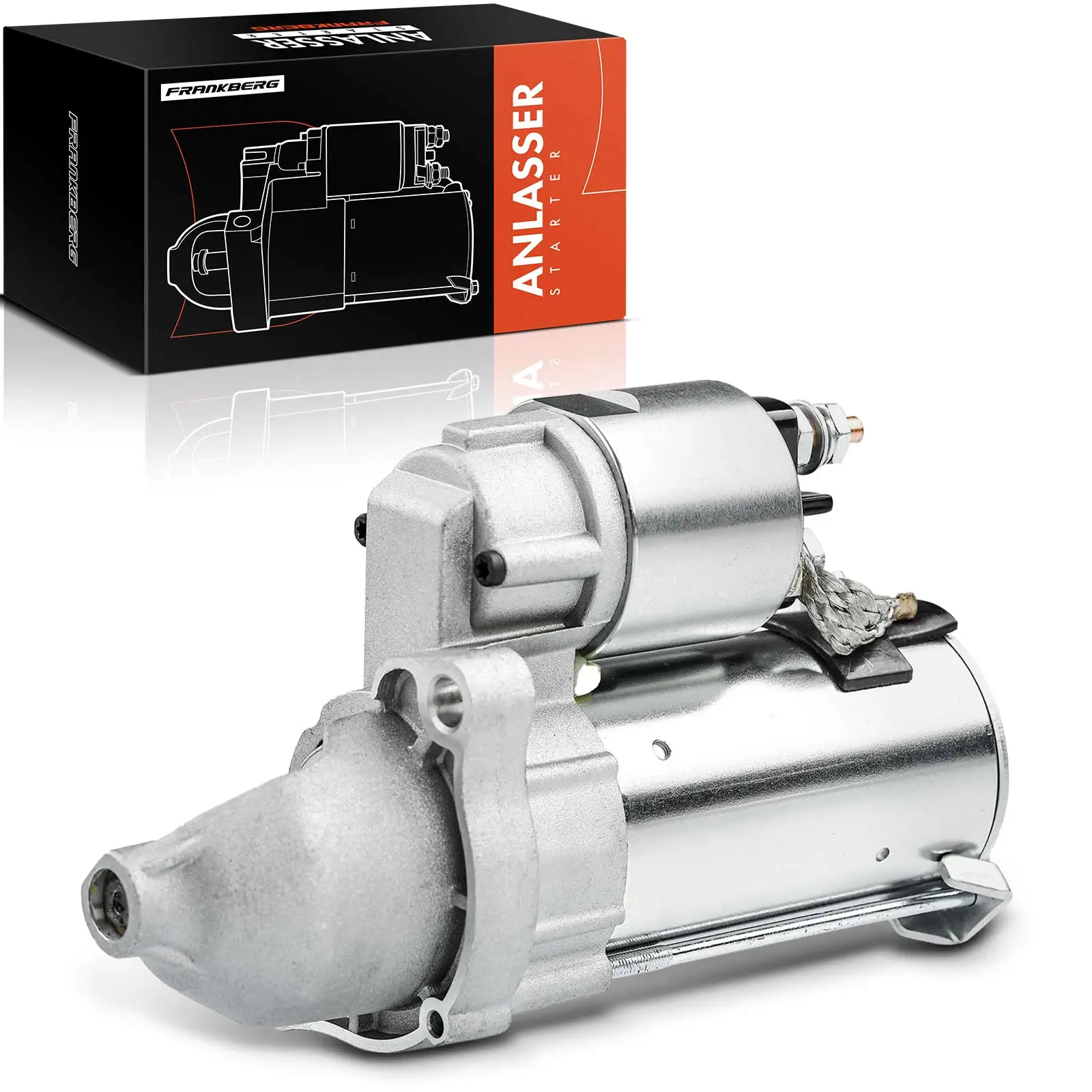 Frankberg 1x Starter voor BMW motorfiets R900RT R1200 K25 K26 R nineT K21 K22 18917 TS12E30 12417712231D6G2 116046 458225