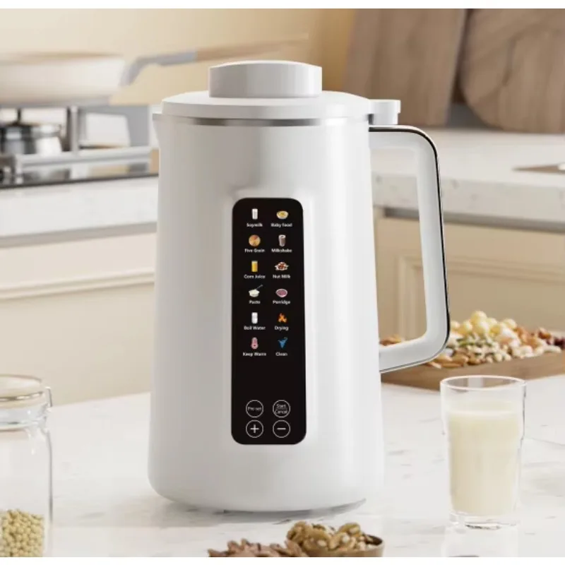 1.2 L Portable Heating Automatic Wall-breaking Nut Soy Milk Maker Nut Milk Maker Blender Machine Beans Blender Mixer