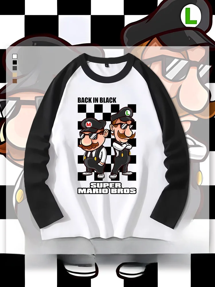 

Оригинальный дизайн для совместной работы над проектами: плотный свитшот с круглым вырезом и длинными рукавами из чистого хлопка, свободного кроя