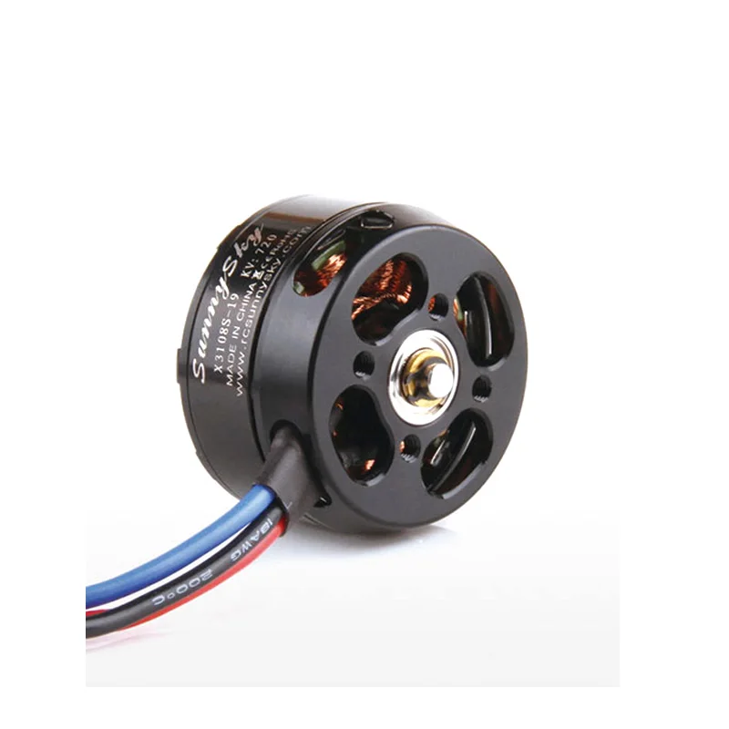 SUNNYSKY X3108S 720KV 900KV 325W Outrunner бесщеточный мотор эффективный вал дискового двигателя для многовинтового квадрокоптера