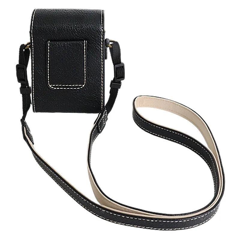 PU Leather Camera Bag Case For Canon SX740 SX730 G7X2 G7X3 For Sony ZV1 ZV1F ZV1M2 LX10 For Ricoh GR2 GR3 GR3X With Strap