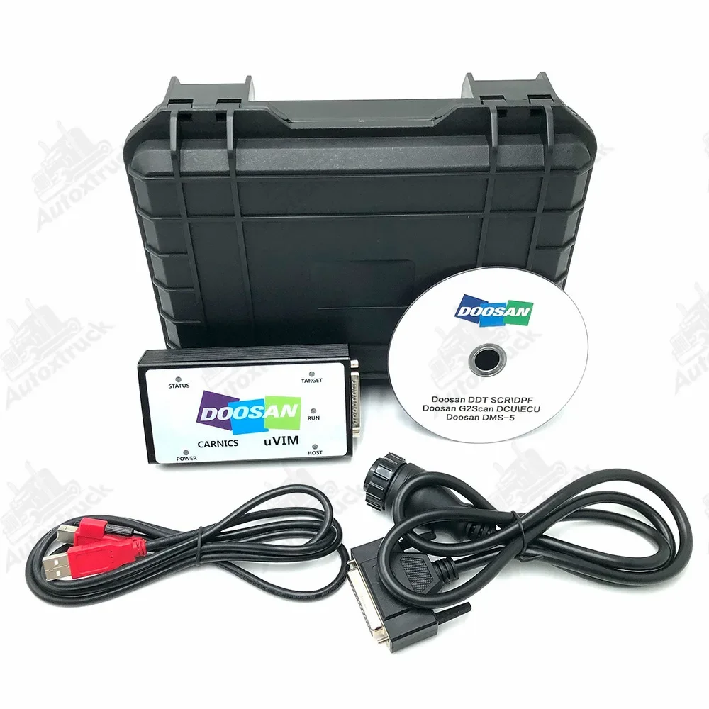 Diagnostic Tool DDT SCR DPF G2 Scan DCU ECU DMS-5 Hardware + Software Version for Doosan Excavator