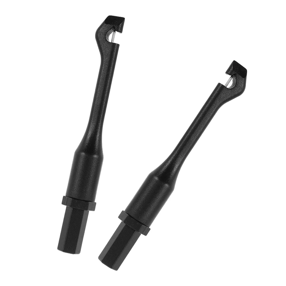 

2Pcs Circuit Tester Wire Piercing Probe Clip Stainless Steel Black Plastic Nondestructive Repair Tool Home Office Factory Use