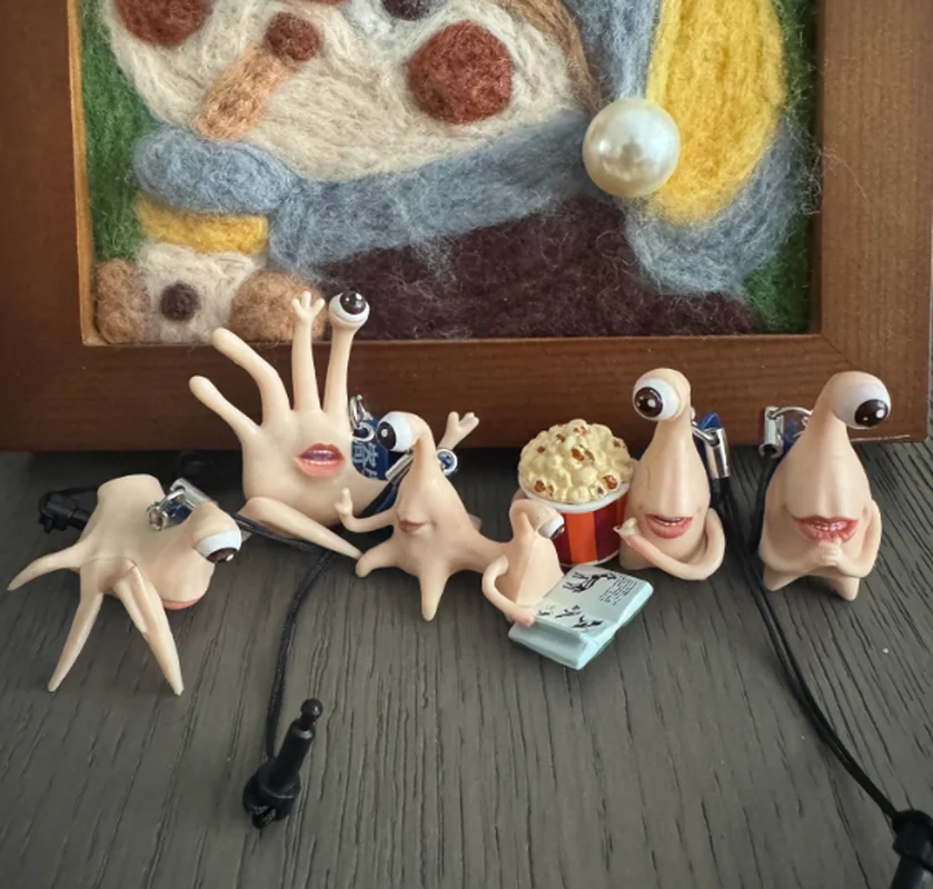 

5 шт./компл. Parasyte Miggy слепая коробка аниме Коллекционные мини-фигурки из ПВХ милые модели кукол детские модные игрушки праздничный подарок