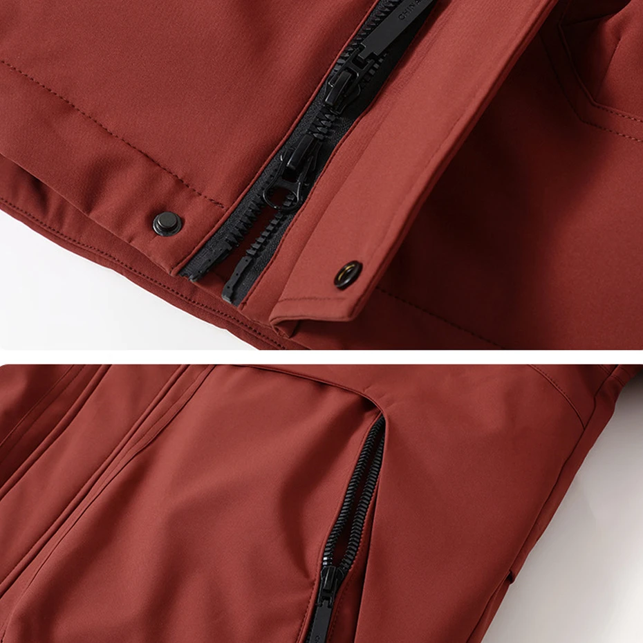 الشتاء سترات الرجال سترة واقية مقاومة للماء سترة موضة معطف البضائع غير رسمية الذكور سترات سميكة ملابس خارجية في الهواء الطلق حجم كبير 11XL #6