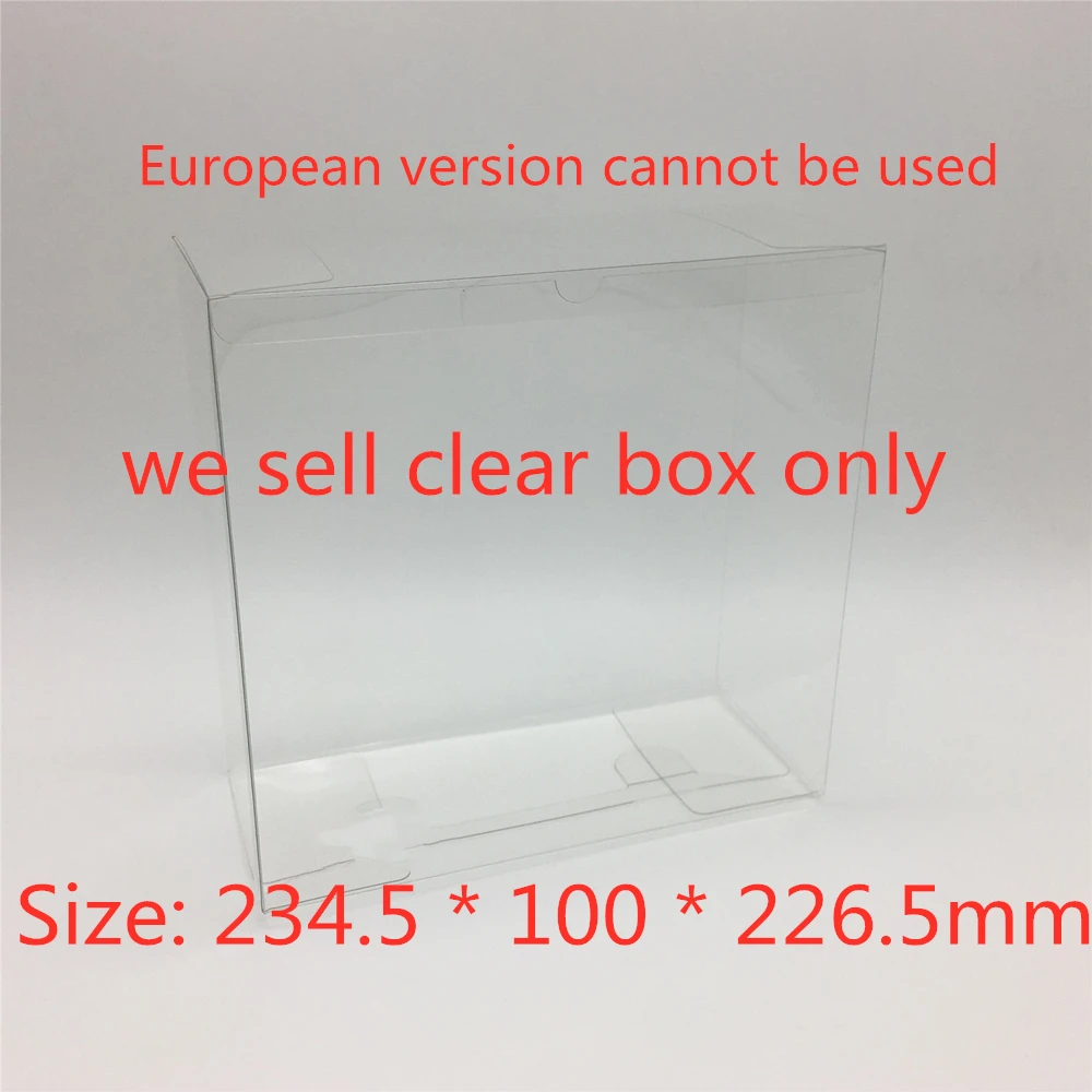 Transparent Box Protector For Sony PlayStation Classic (PS Mini) Collect Boxes TEP Storage Game Shell Clear Display Case