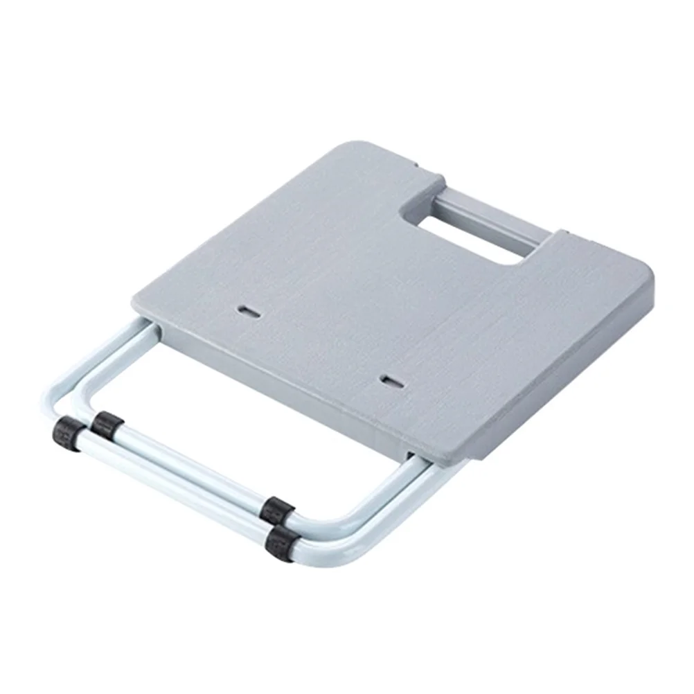 1 قطعة مقعد قابل للطي للاستخدام في الهواء الطلق قوي عدم الانزلاق المحمولة التخييم التنزه الصيد السفر حديقة كرسي مقعد بلاستيكي #6