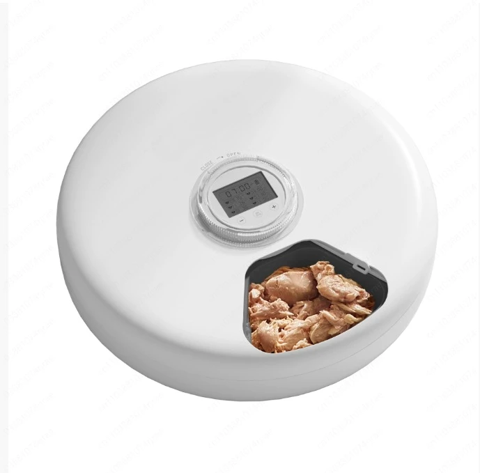 

Автоматическая кормушка для кошек, Wi-Fi, беспроводной дозатор корма для влажной и сухой корма для собак с пакетом льда, программируемое время, 6 еды в день