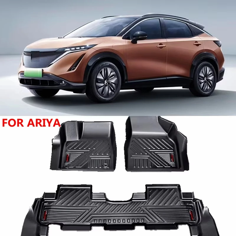 Use for Nissan ARIYA  car carpet Nissan ARIYA car floor mat Fit For ARIYA waterproof trunk mat ARIYA car floor mat ARIYA footpad