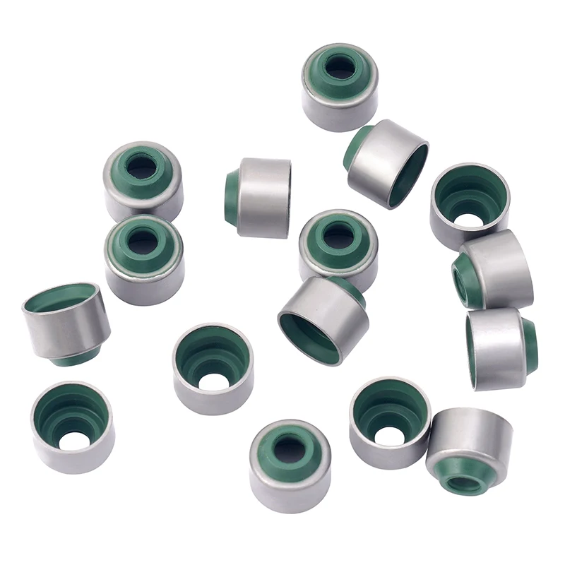 AHL 16PCS motorcycle 100% Brand New Spiracle Valve Stem Oil Seal For YAMAHA YZFR6 YZFR6S YZF-R6 YZF-R6S YZFR600 1999-2002