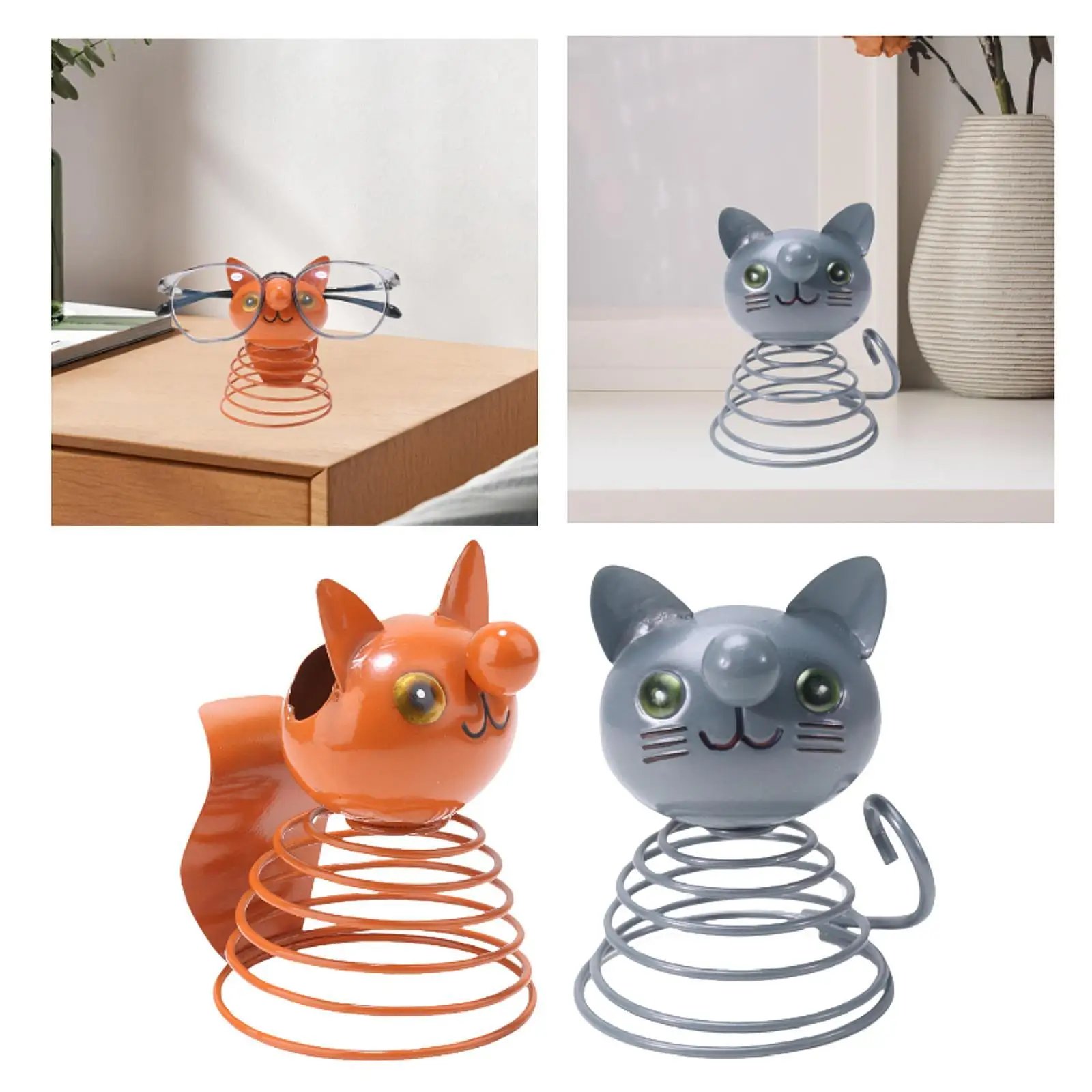 

Animal Eyeglass Spectacle Holder Glasses Holder Desk Gift Table Centerpiece Eyeglass Keeper for Office,Family Friends,Working