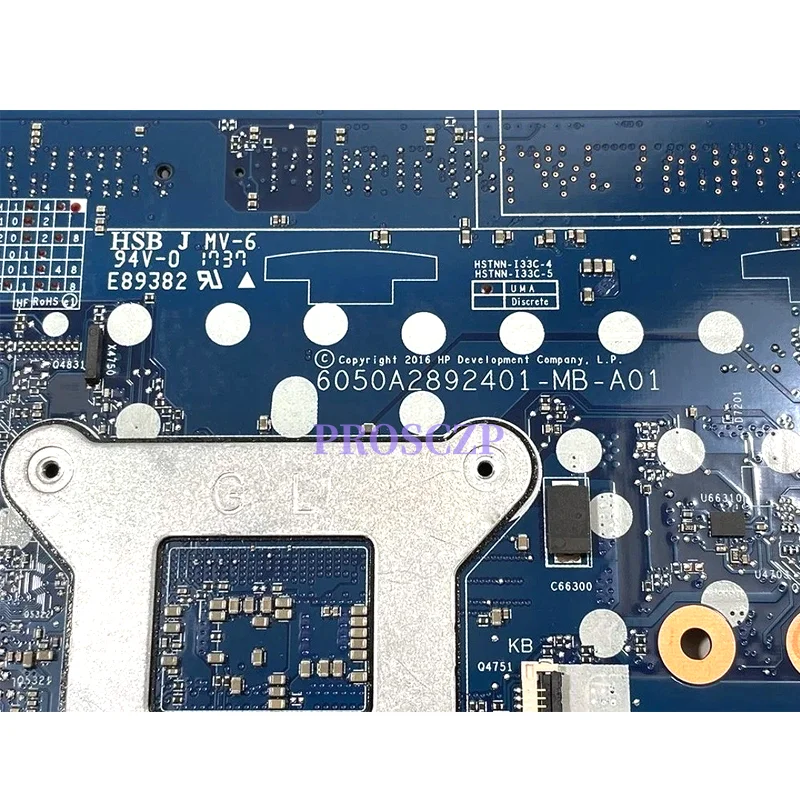 

826806-001 826805-001 Материнская плата для ноутбука HP EliteBook 840 G3 850 G3 с процессором Core i3 i5 i7 UMA DDR4, материнская плата, 100% работа