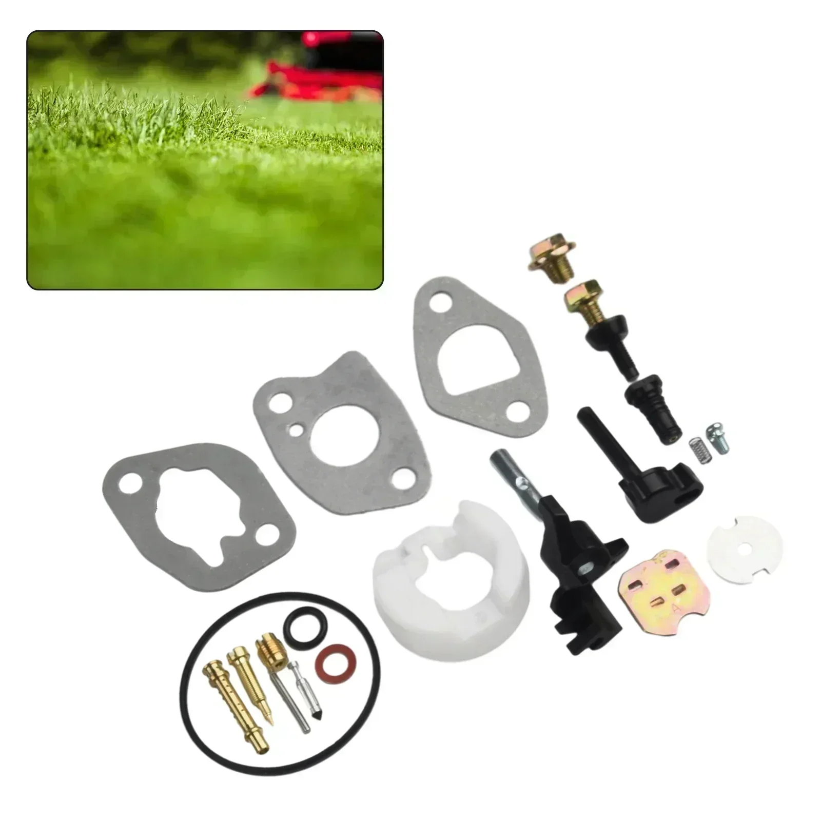 Carburettor Repair Kit Keyster Full Set For Honda  GC135 GCV135 GC160 GX110 GX140 HRX246 HR476 HR536 Replacement