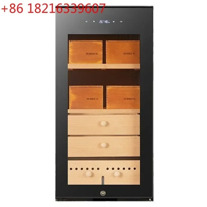 TAO Household cigar cabinet, constant temperature and humidity, ammonia removal, cedar wood moisturizing tea, red wine cabinet