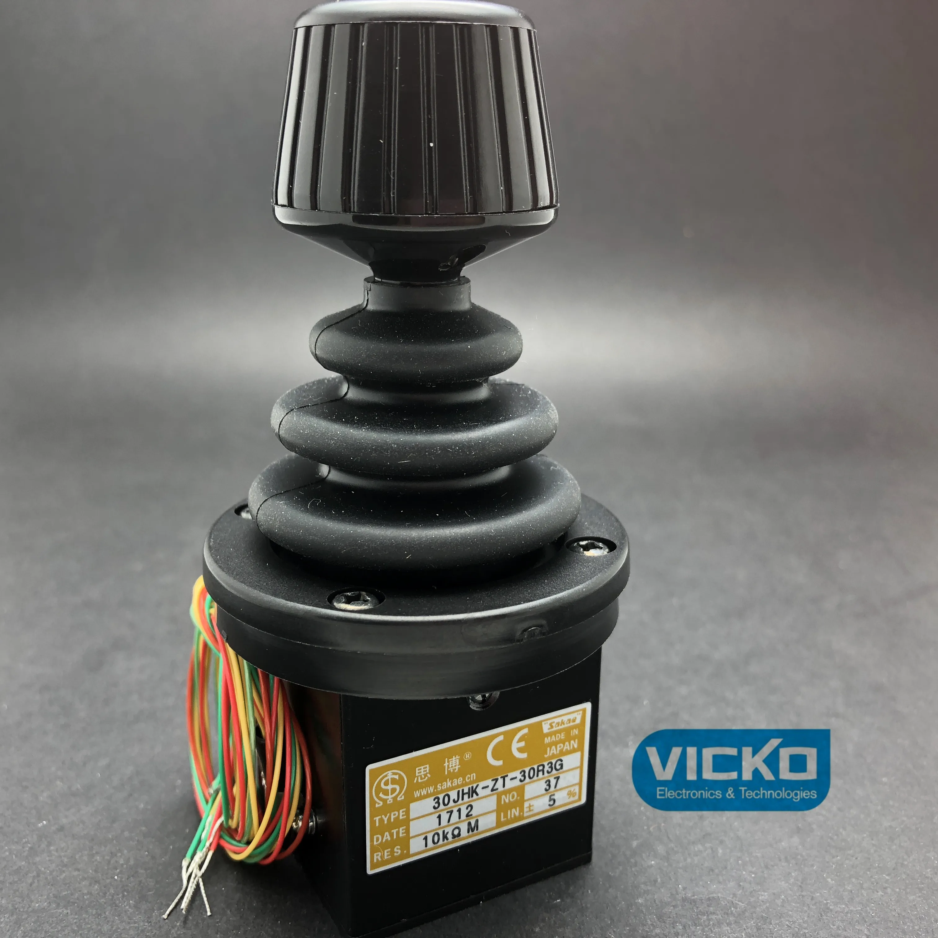 [VK]1pcs/lot  JAPAN original Sakae 30JHK-ZT-30R3G 10K  joystick controller potentiometer switch