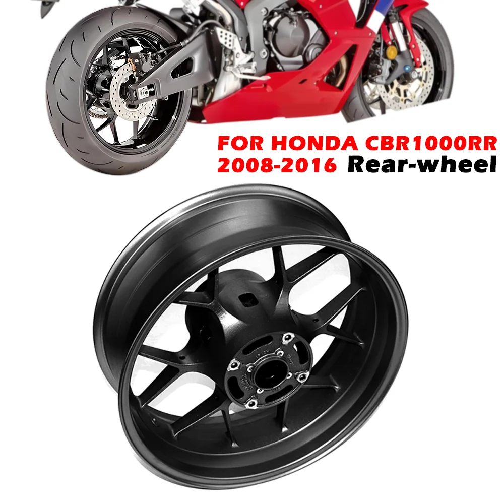 Motorcycle wheel Aluminium Hub Tire Wheel Rims Rear wheel For HONDA  CBR1000RR 2008-2016