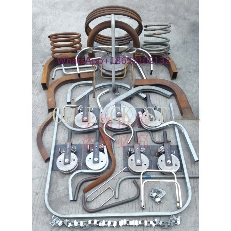 Manual pipe bending machine, iron, round tube bending machine