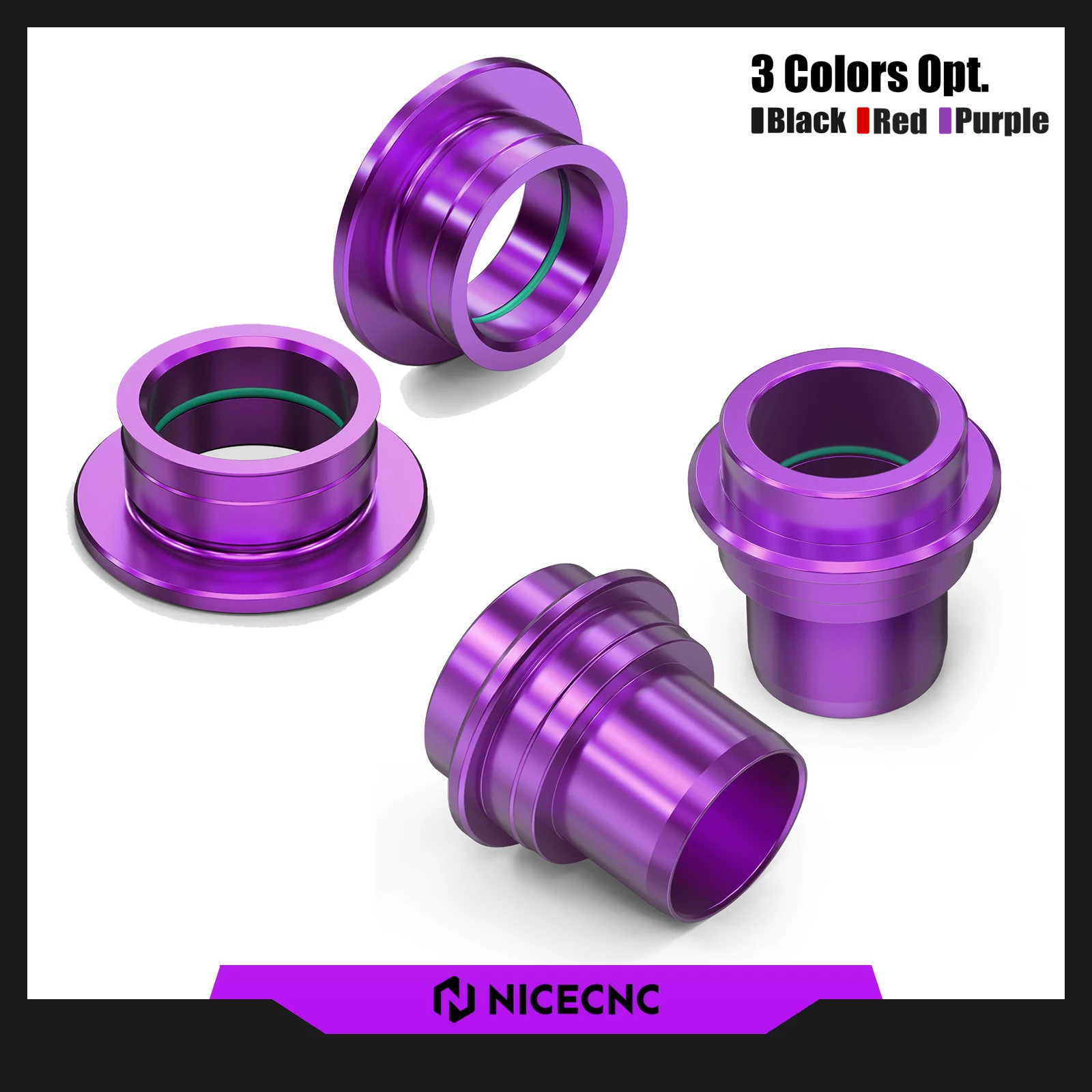 

NICECNC For 2025 2024 Stark Varg EX MX Front Rear Wheel Spacers Hub Collars Kit For Stark Varg Accessories Electric Dirt Bike