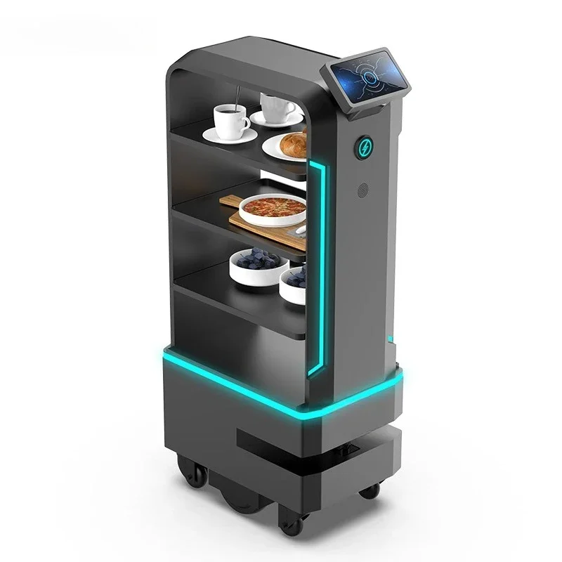 Intelligent delivery robot automatic  delivery robot restaurant catering food delivery waiter