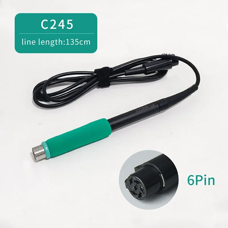 Universal 6pin Soldering Iron Handle FOR C210/C245/C115 Soldering Station Handle Replacement OEM JBC T210/245/115 Handle Tools