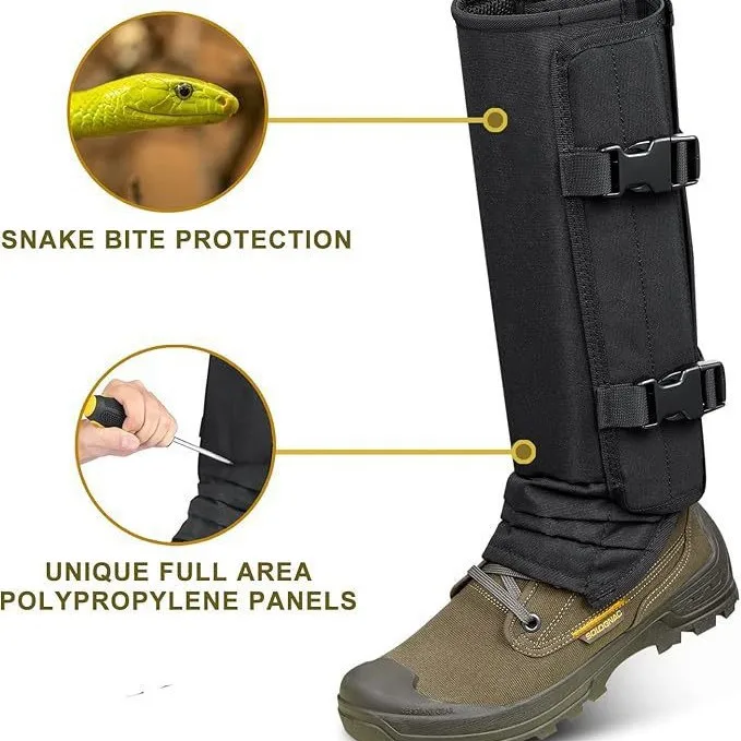 Outdoor anti-snake bite leg guard Wilderness hunting calf Anti-scratch and anti-bite foot guard Mountaineering leg guard