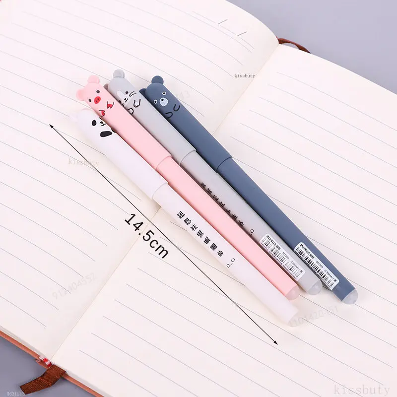 0.35mm/0.5mm Kawaii Erasable Pens for Writing Notebooks Girls Cute Gel Pens Office Accessories School Supplies Pretty Stationery