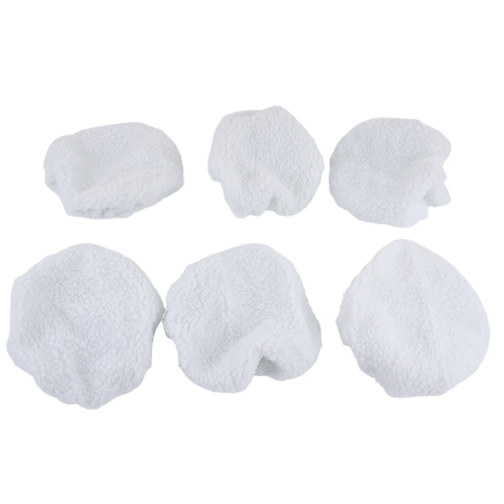 Polishing Pad 240mm Car Polisher White Soft Wool for bonnet Buffer Pads Imitation Lamb Cashmere   Polishing Pad