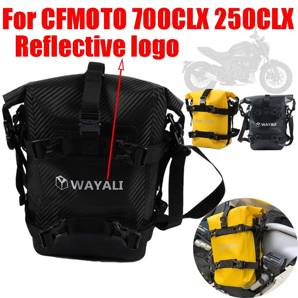 

For CFMOTO CF MOTO 700 CLX 250 CL-X 700CLX 700CL-X 250CLX Accessories Frame Crash Bars Waterproof Luggage Storage Bag Tool Bag