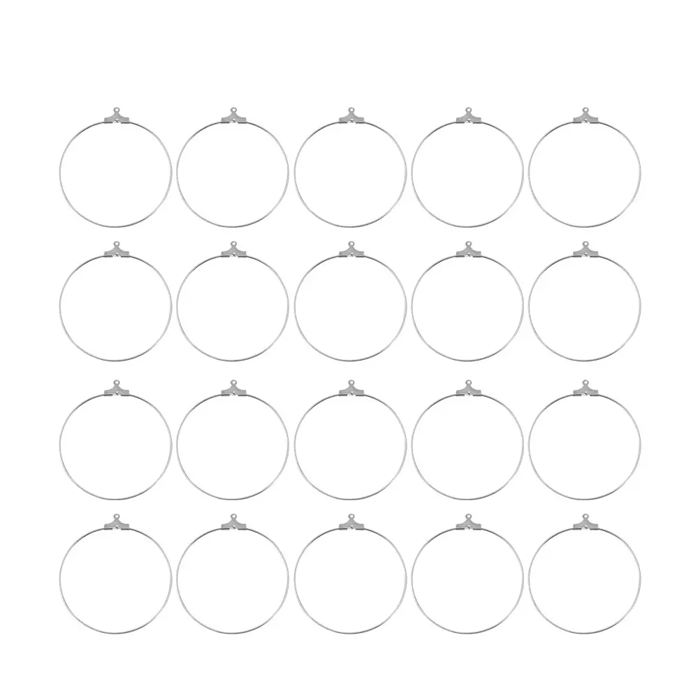 

Round Circle Diy Eardrop Lightweight Jewelry Dangler Durable DIY Keychain Bracelet Pendant Jewelry Accessories Gifts