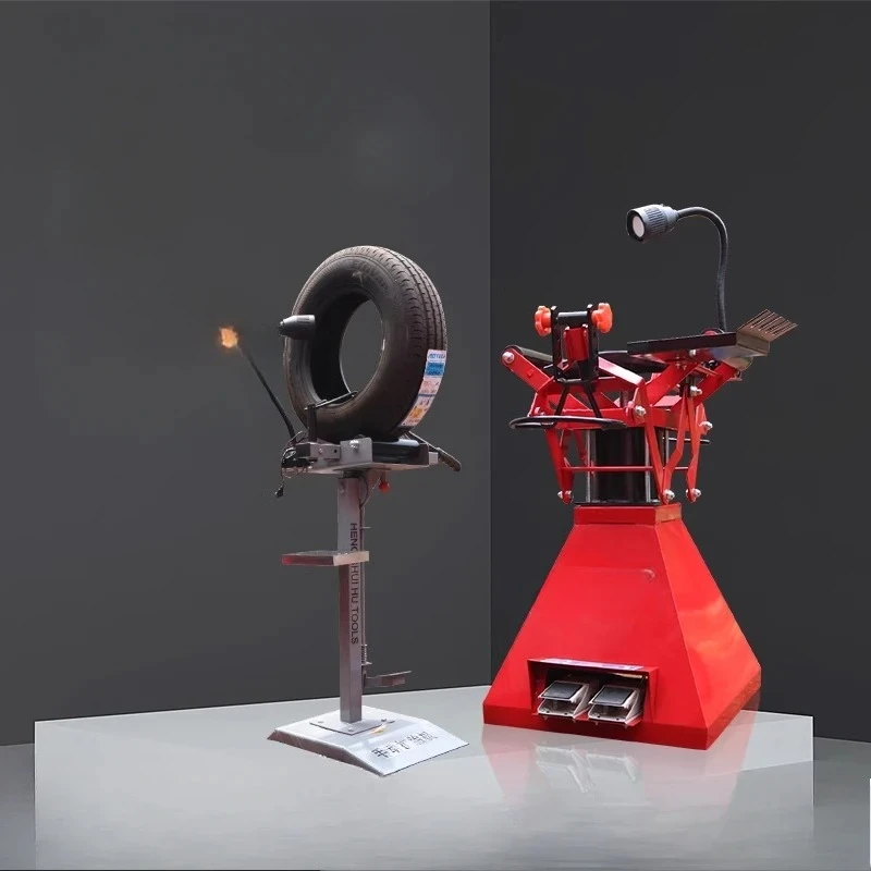 

Pneumatic, Pedal-operated Automotive Tire Expander, Tire Repair, Tool Manual Tire Picker