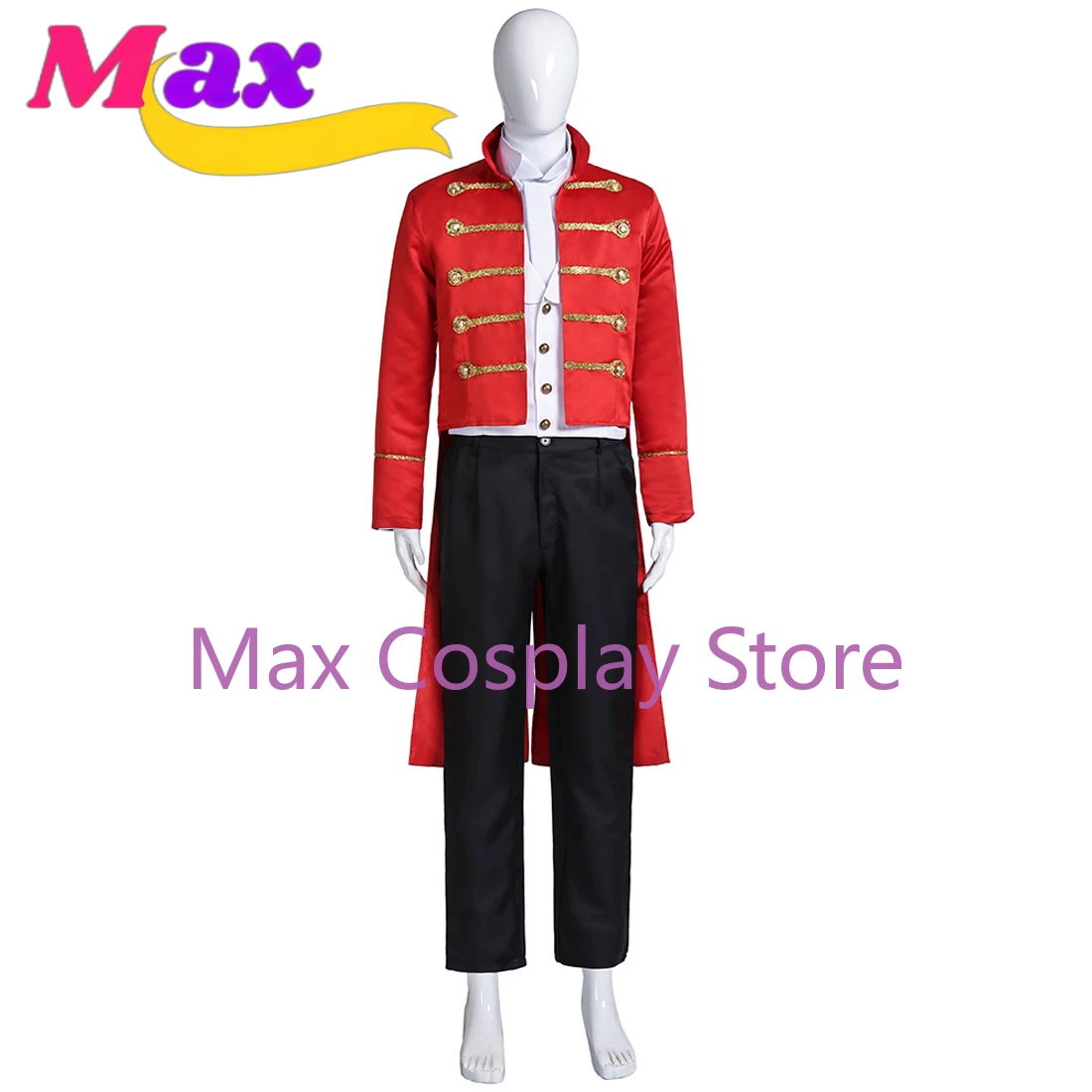 

Max Cos The Greatest Showman Cosplay Costume Phillip Carlyle Costumes Uniform Halloween Carnival Cosplay Costumes