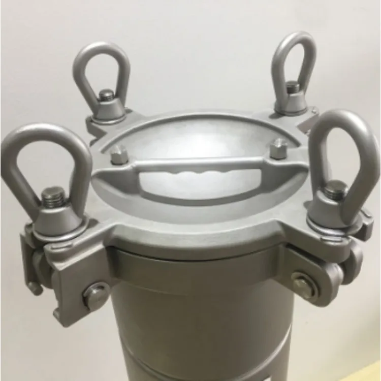 Stainless Steel Water Liquid Bag Filter Housing High Pressure Bag Filter