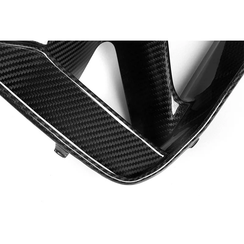 

Передний бампер из сухого углеродного волокна, крышка противотуманной фары, крышка вентиляционного отверстия, накладка, впускная рамка для BMW 2 серии G42 M-Sport/M240i 2022-IN