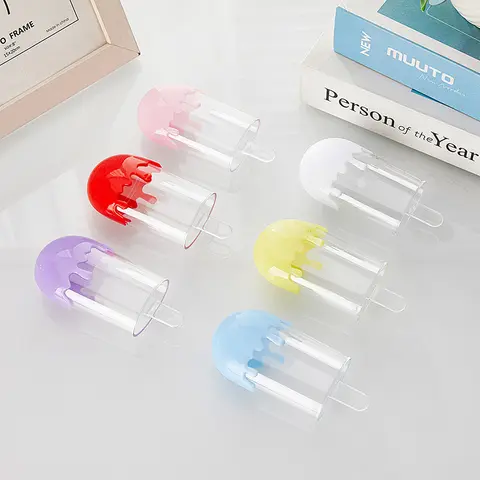 Caixas De Doces De Plástico Para Crianças, Recipiente De Doces, Caso De Doces, Sorvete, Casamento, Chuveiro De Bebê, Festa De Aniversário, Criativo, Bonito, 12Pcs