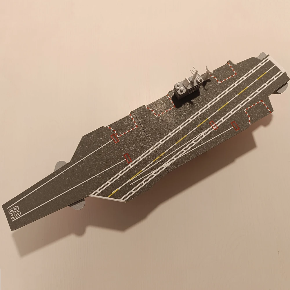 โมเดลเรือบรรทุกเครื่องบินนิมิทซ์ ขนาด 1/700 ความยาว 46.9 ซม. ผลิตด้วยการพิมพ์ 3 มิติอย่างประณีต ชุดประกอบแบบจำลองเรือแบบคงที่ ของเล่นเรือ