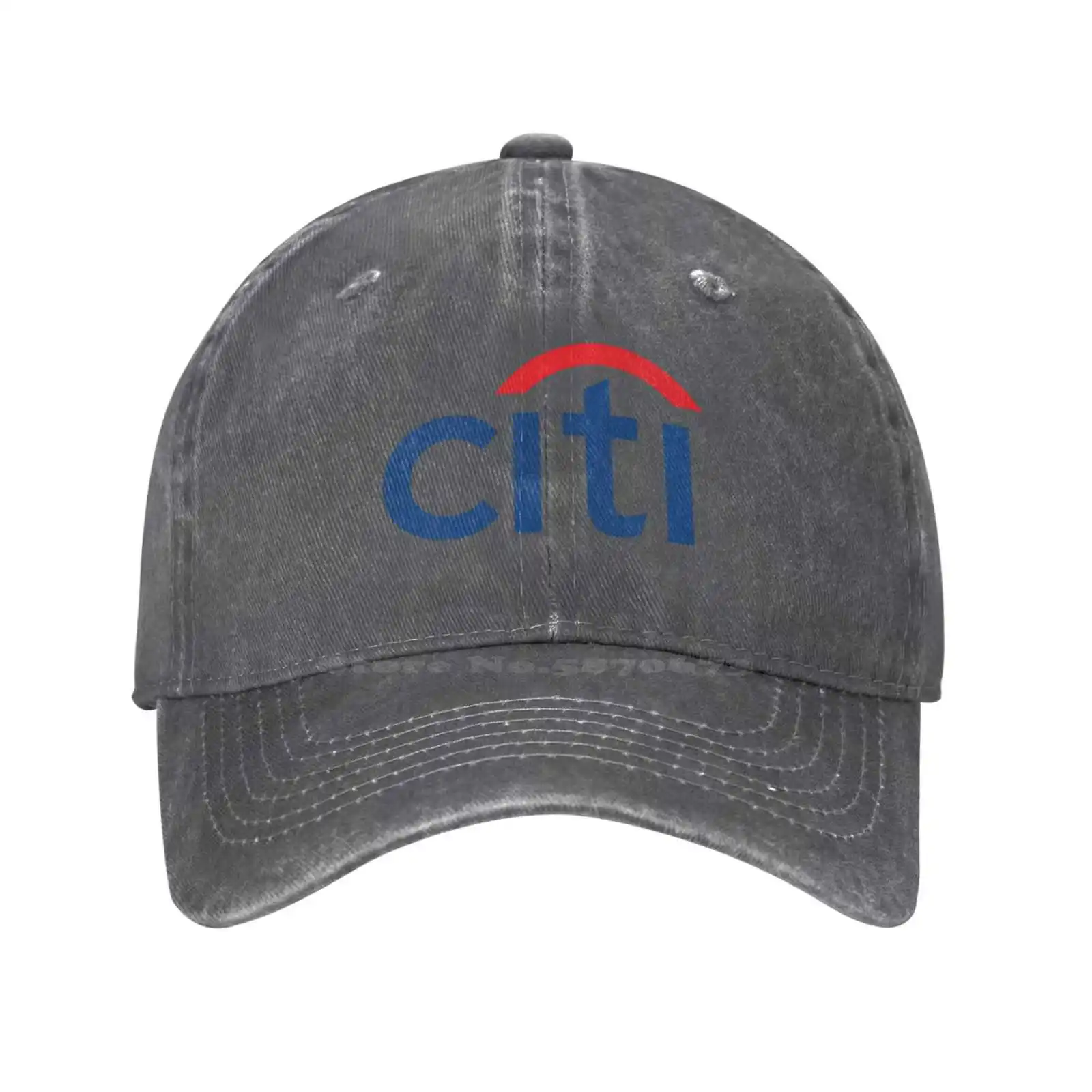 Citi-Casquette en denim avec logo, chapeau de baseball, qualité