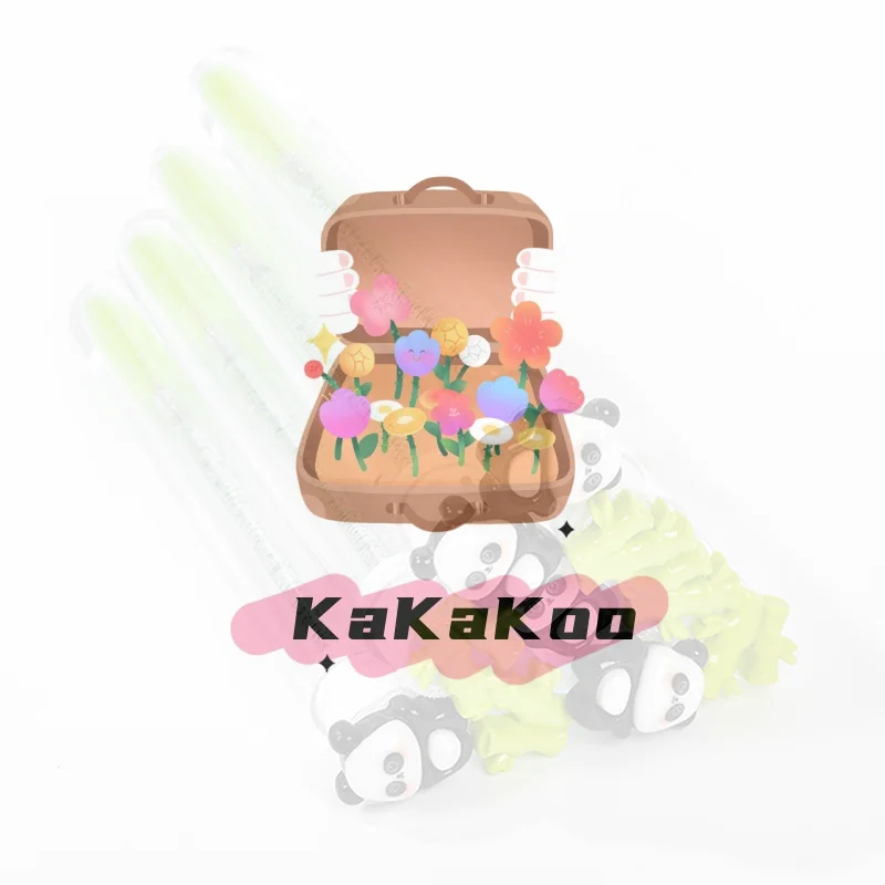 Tubes de brosse à cils en bambou Panda mignon, ensemble de 1/2/5 pièces avec baguettes de Mascara à cils en cristal, peigne à sourcils, bobines, applicateurs de maquillage