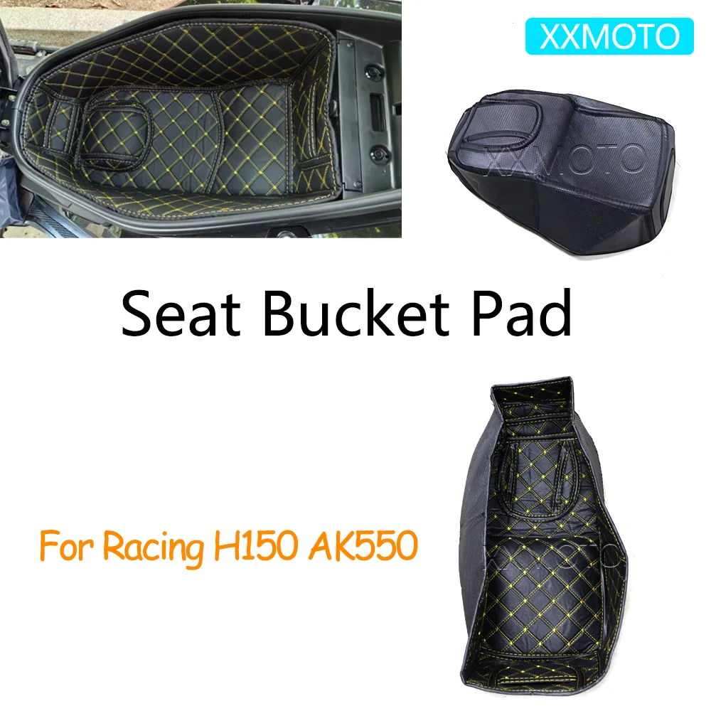 

For KYMCO Racing H150 AK550 H 150 AK 550 Motorcycle Seat Bucket Pad Storage Box Pad Cargo Luggage Trunk Protector Cover