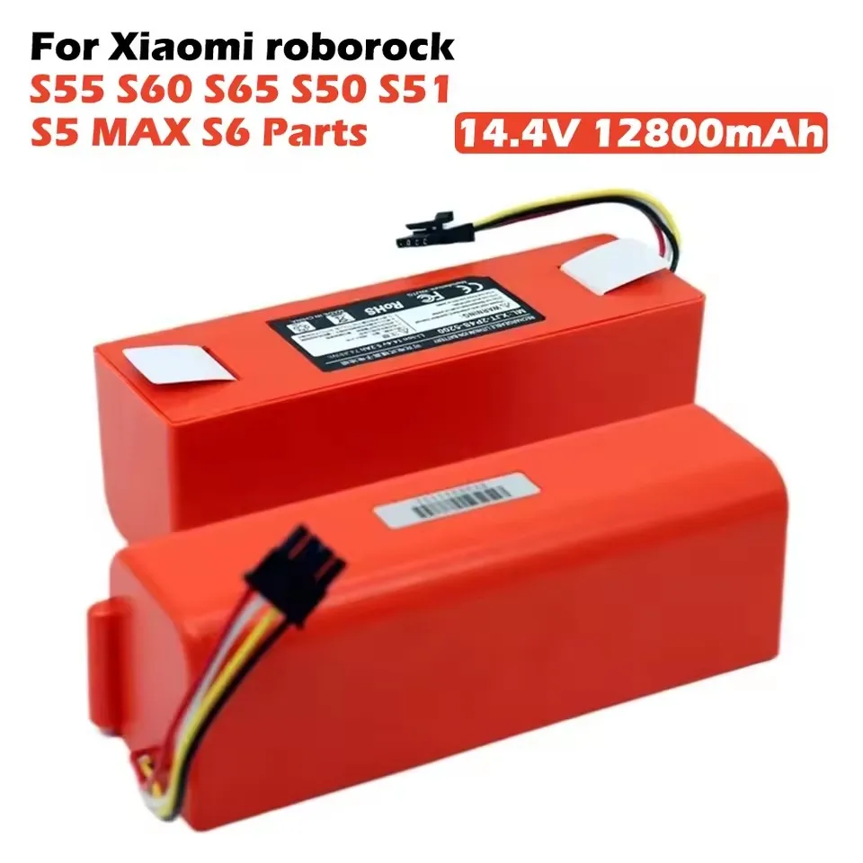 

Replacement Battery for Roborock S4 S5 S6 S7 T6 Q5 Q7 E4 E5 for Xiaomi Mijia 1S High Capacity Li-ion Vacuum Parts