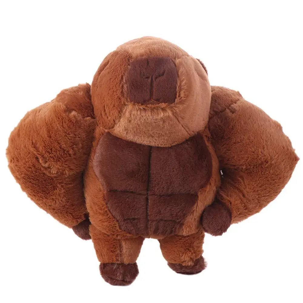 

PP Cotton Muscle Capybara Plushies Toy Soft Cartoon Anime Capybara Plush Muscle Man Pillow Ins Funny