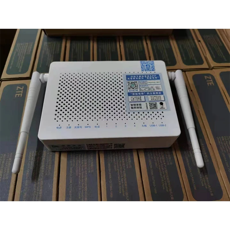 Original NEW F673a V9 gpon Dual Band ONU 4ge+1tel+2usb+Ac 5g Wifi F673av9A Ont ONU Gpon without power no box Freeshipping