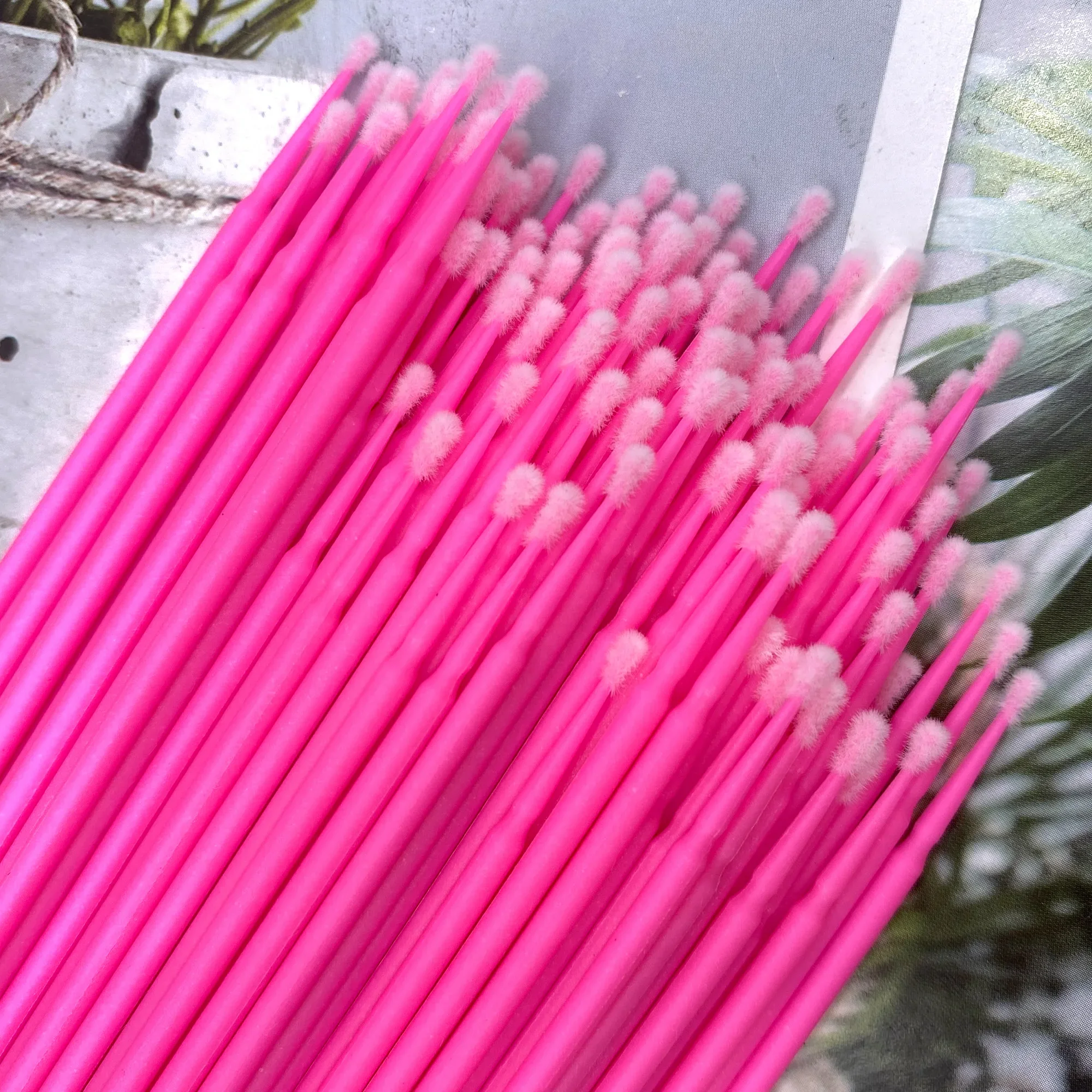 100pcs Disposable Micro Brush Mascara Wands Applicator Lash Removing Swab Microbrush Eyelash Extension Makeup Brushes Tools