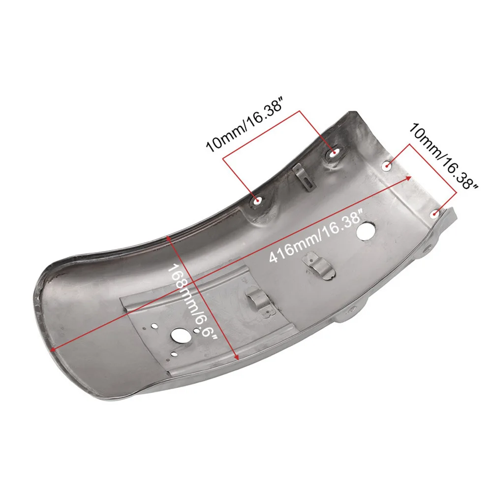 

Rear Motorcycle Mudguard Protective Splash Guard for Dirt Road Bobber Style Durability Spot Welding Process