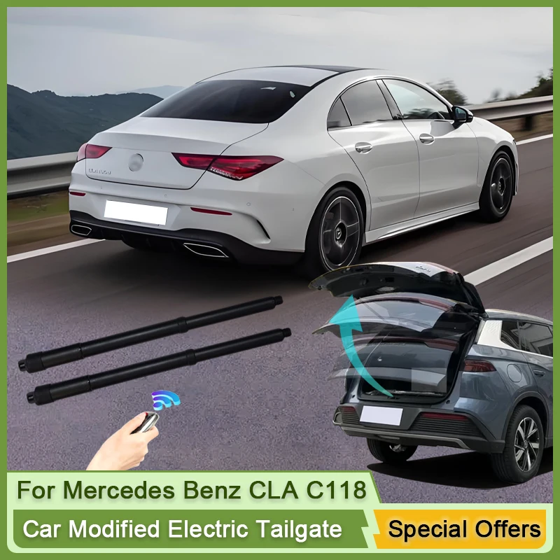 For Mercedes Benz CLA 2019~2025 Car OEM Electric Tailgate Lift System Kit Auto Tail Gate Opener Automatic Lifting Rear Door