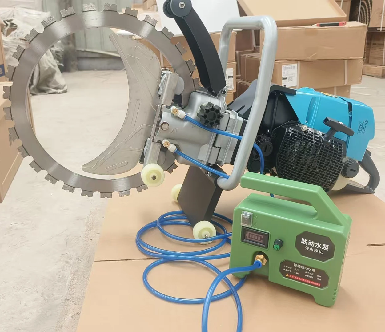 Two Stroke Powered Concrete Red Brick Wall Cutters Wall Cutting Machine Ring Saw