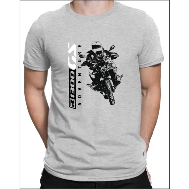 AliExpress NONE Men's Breathable Sport R1300GS Fans Motorcycle T-Shirt Leisure Fashion Short Sleeve Cotton T-shirt Summer Brand Streetwear Top
