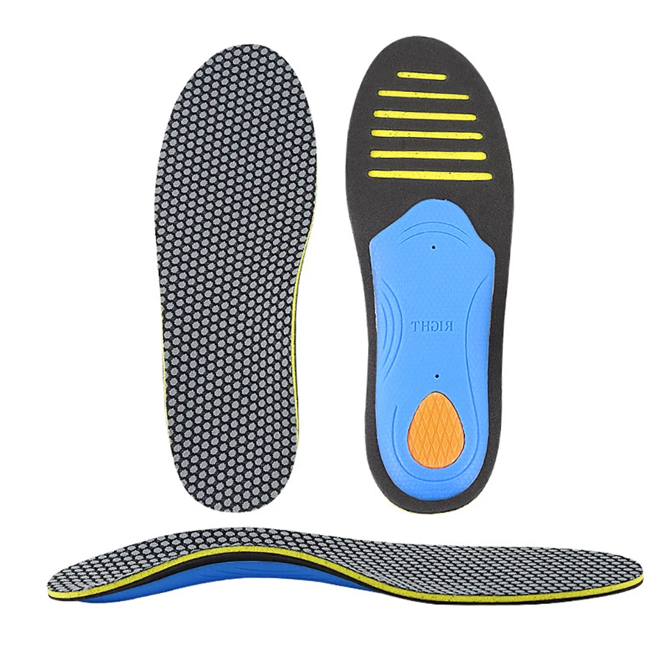 VAIPCOW Orthopädische Schuhe Sohle Einlegesohlen Flache Füße Arch support Unisex EVA Orthesen Arch Support Sport Schuh Pad Insert Kissen