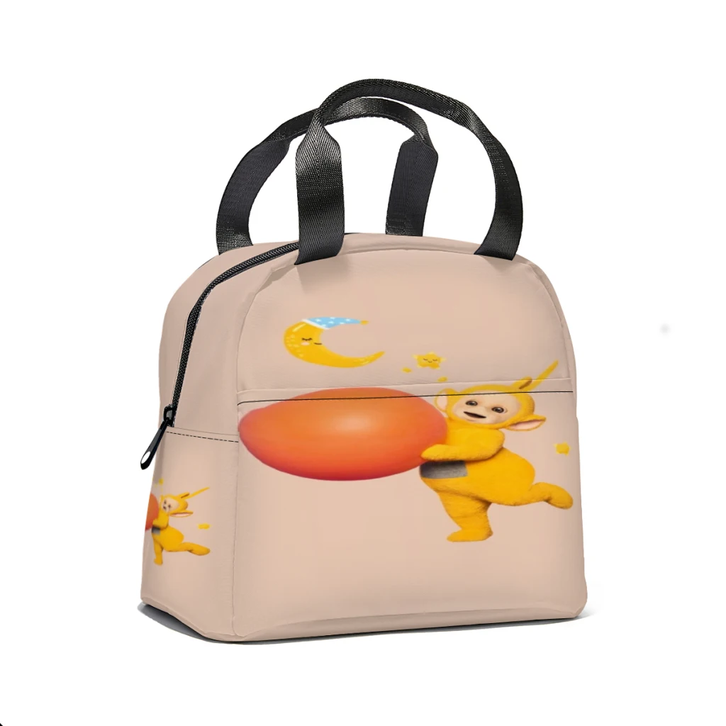 Borsa da pranzo personalizzata T-Teletubbies Borsa da pranzo termica multifunzione per alimenti Borsa da pranzo isolata per lavoro d'ufficio Borse da picnic riutilizzabili