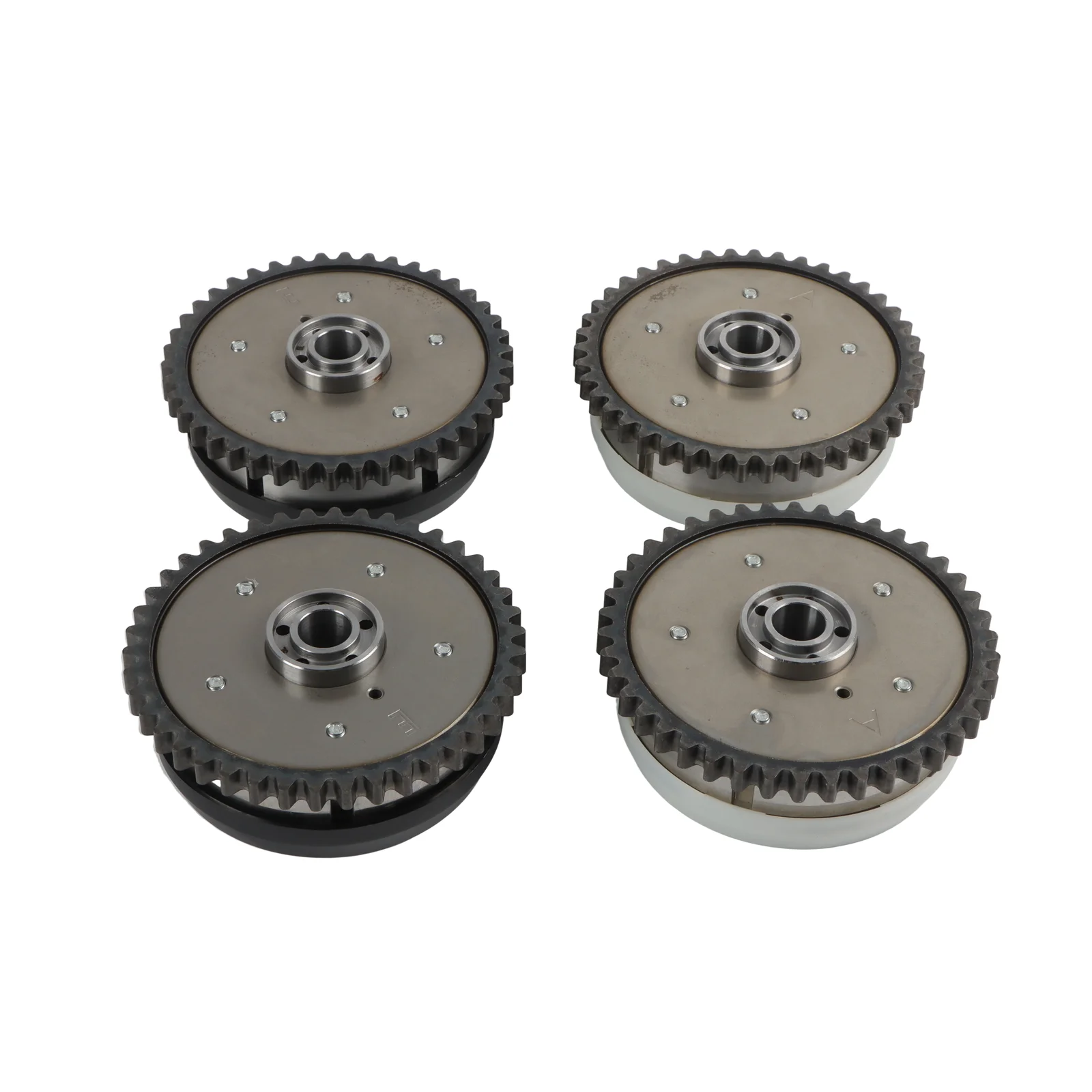 4pcs Engine Intake & Exhaust Camshaft Sprockets For BMW Alpina B7 550I 650I 750LI X5 X6 4.4L V8 11367567497 11367567498 11367598001 11367598002 176938 33103808 N63B44A S63B44A N63M20A Car Accessories