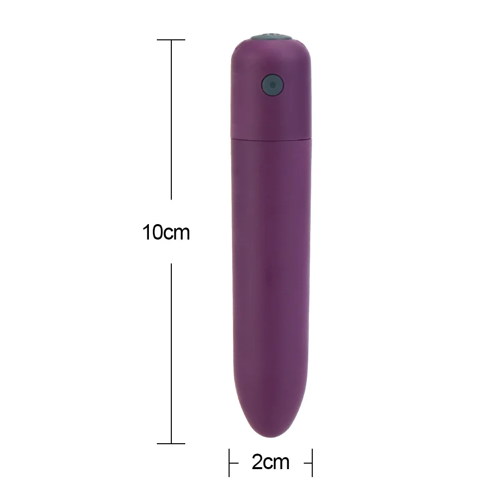 Strong Vibration Sex Toys for Women Dildo Vibrator 10 Speeds Powerful Mini Bullet Vibrator Clitoris Stimulator G-spot Massager